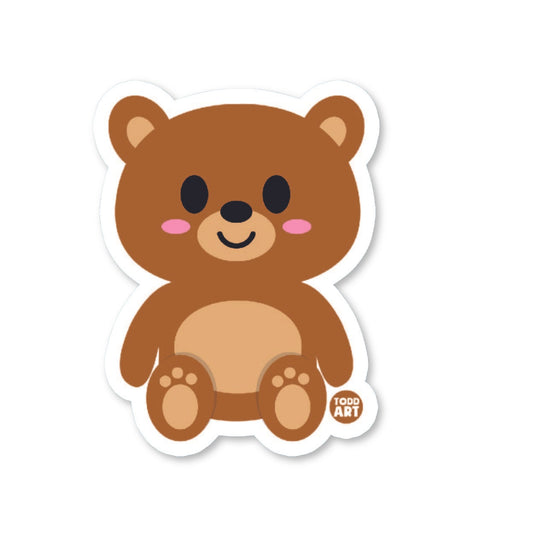Bear - 3" Art Sticker