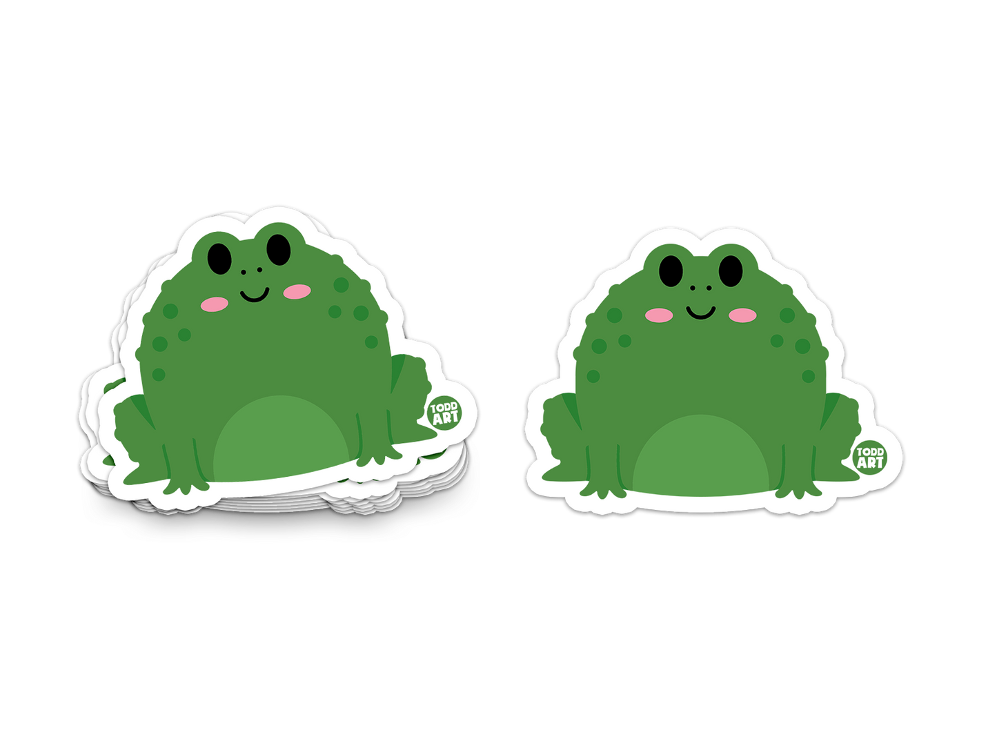 Toad - 3" Art Sticker