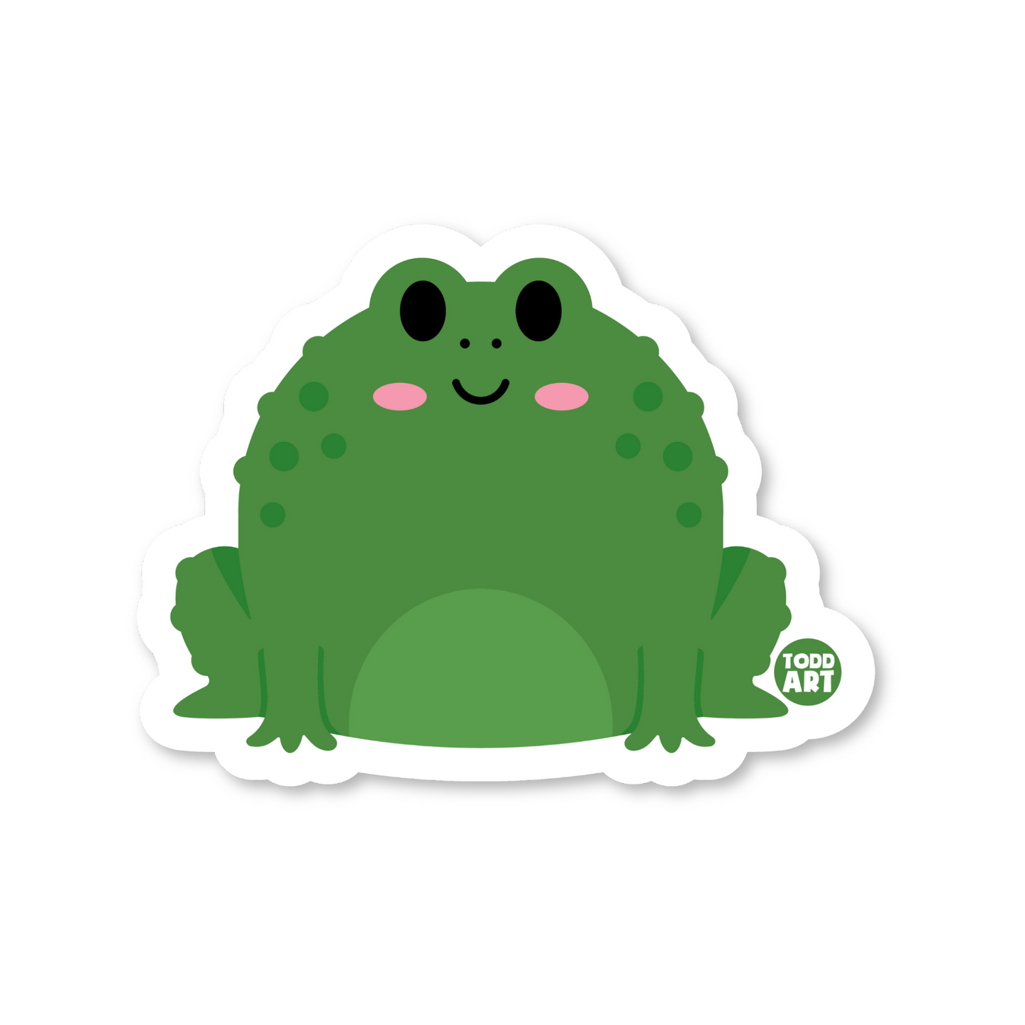 Toad - 3" Art Sticker
