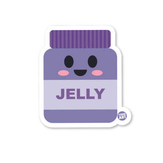 Jelly - 3" Art Sticker