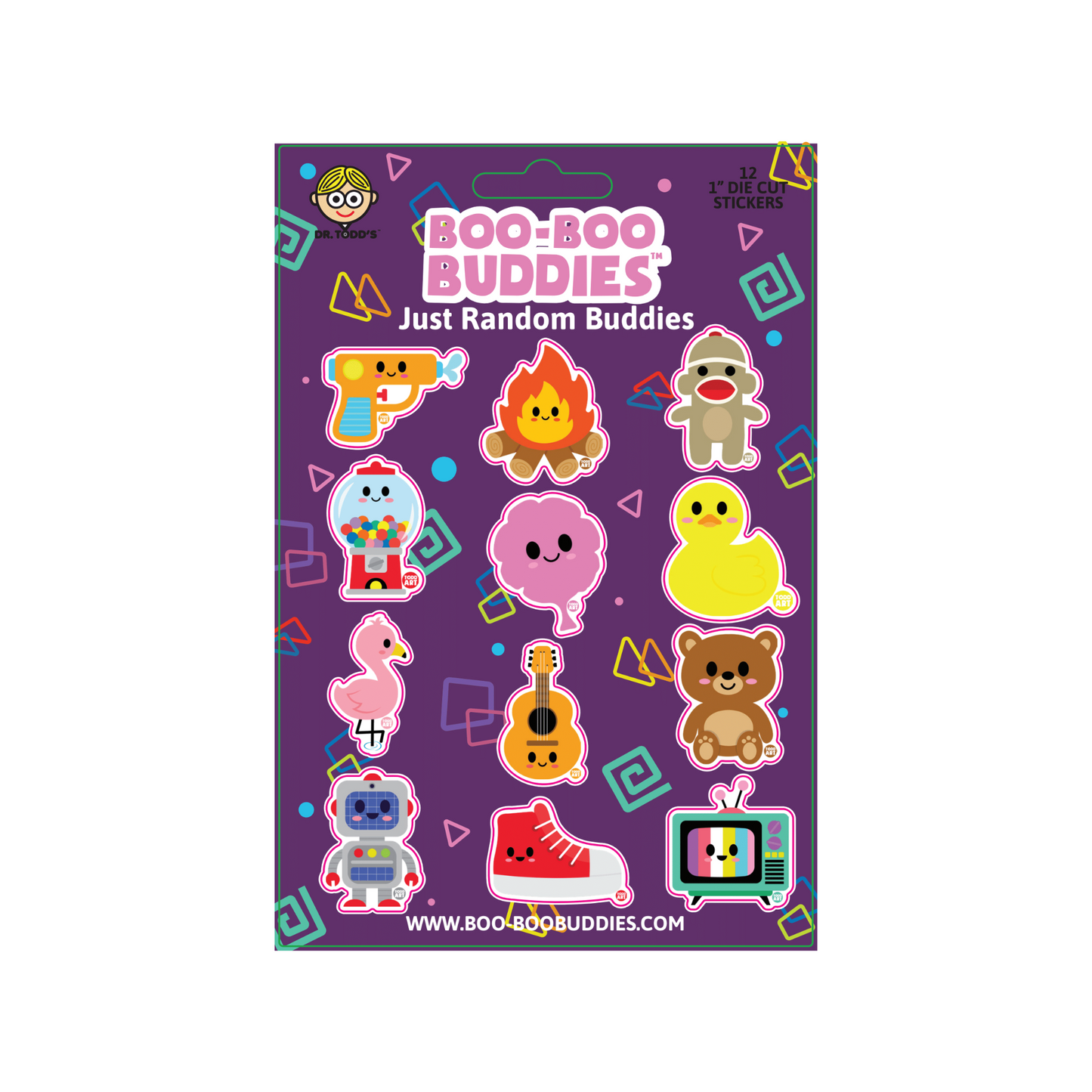 Boo Boo Buddies® Random Buddies Sticker Sheet – Collectible