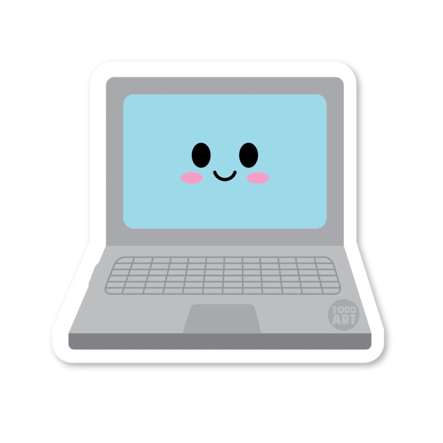Laptop - 3" Art Sticker
