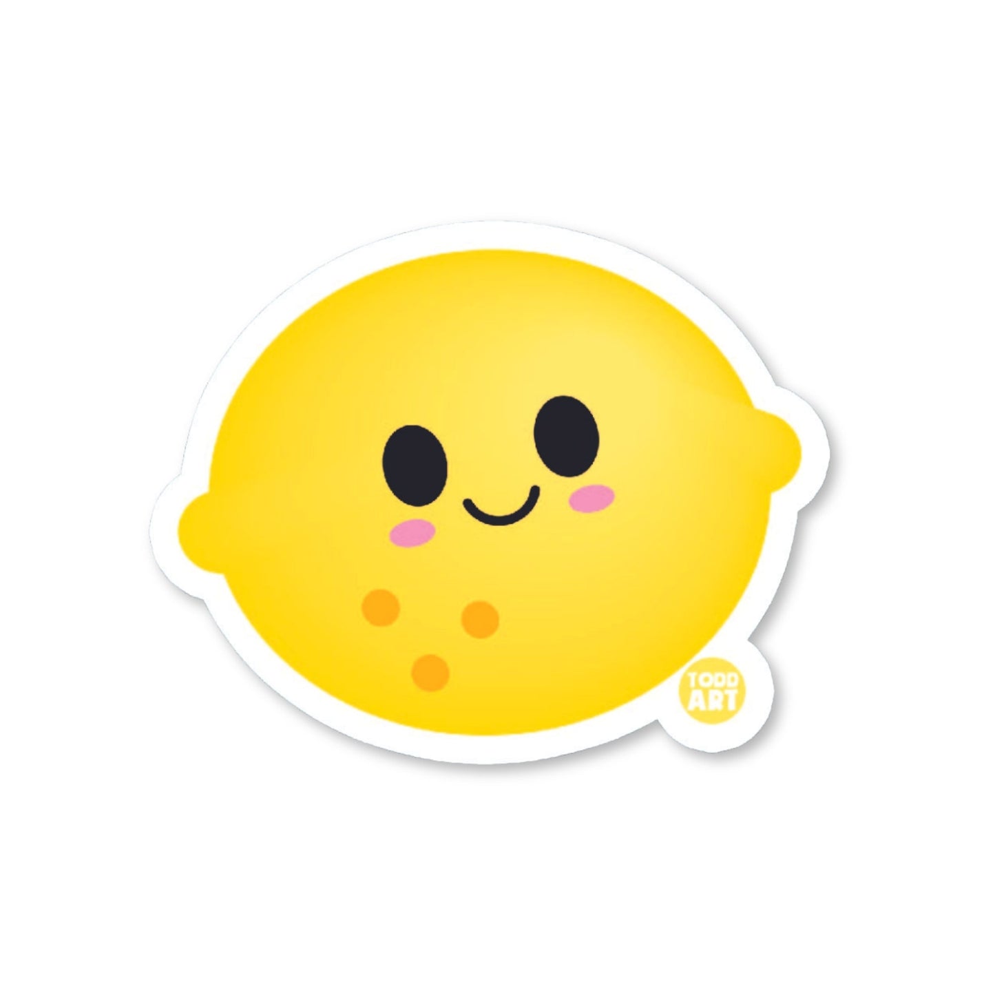 Lemon - 3" Art Sticker