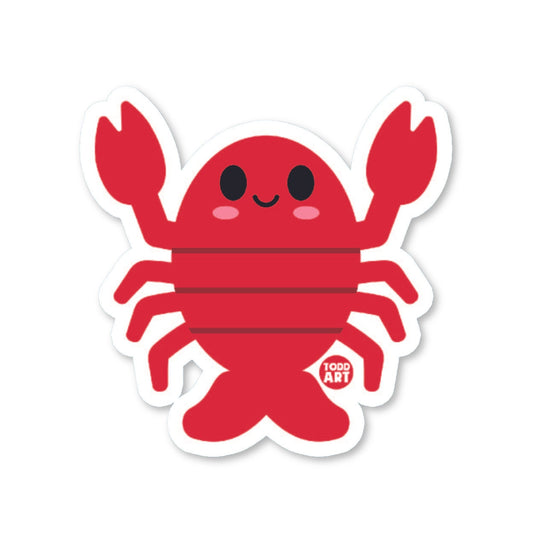 Lobster - 3" Art Sticker