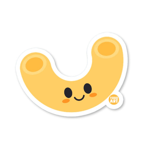 Macaroni - 3" Art Sticker