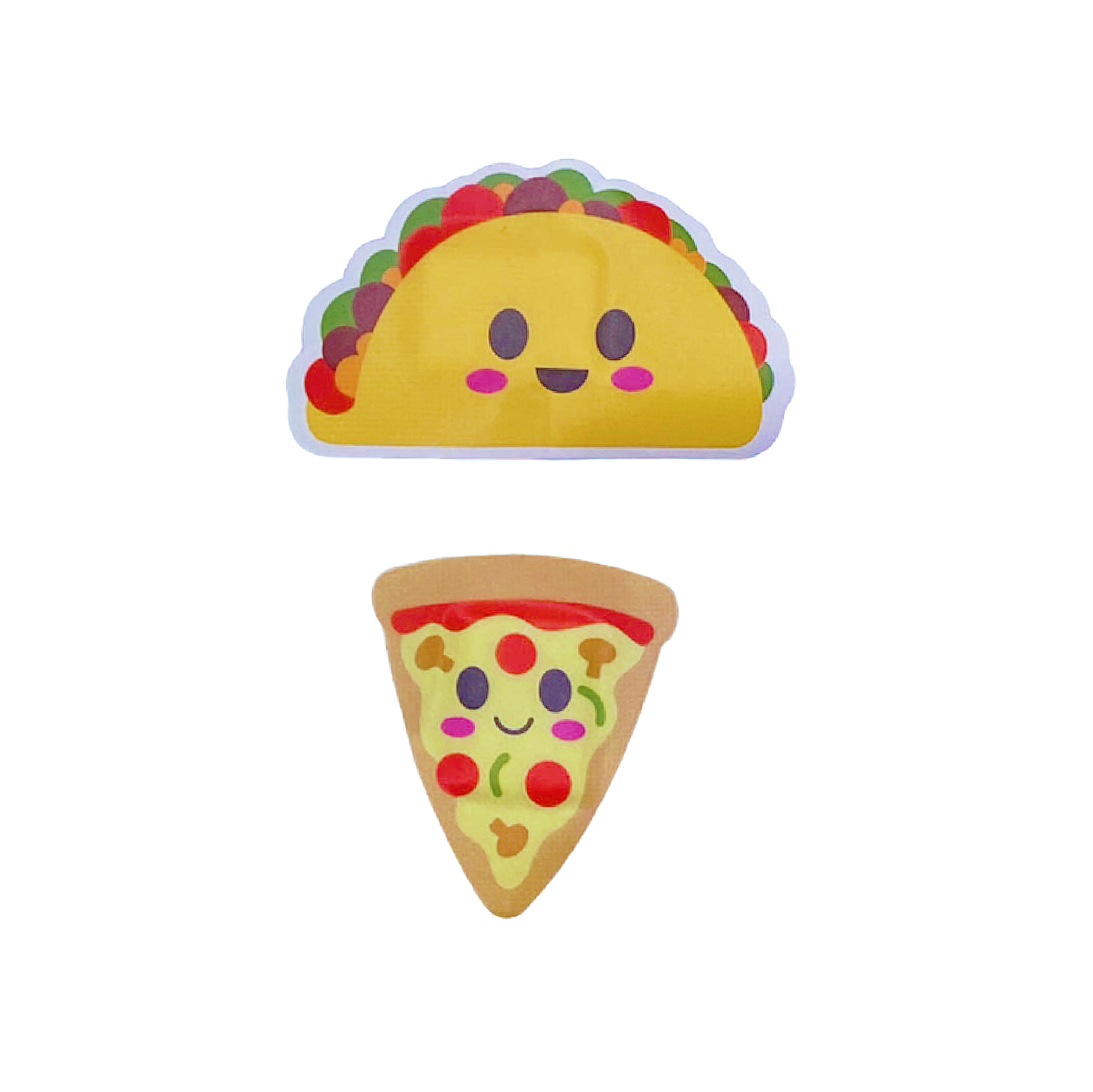 Kids Bandages – Pizza + Taco (24 Count, Latex-Free)